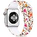 DigiHero Compatible for Apple Watch Band 38mm 42mm 40mm 44mm,Silicone Fadeless Pattern Printed Replacement Floral Bands for iWatch Series 4/3/2/1,Women/Men