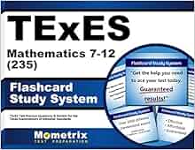 Texes Mathematics 7 12 235 Flashcard Study System Texes
