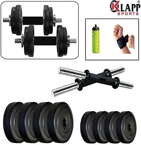 Klapp 10 Kg-24 Kg Dumbbell Set, Gym Set