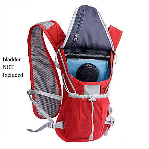 LANZON 2L Hydration Pack (NO Bladder), Marathon Running Vest, Hiking