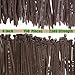 Upgrade 150 Pieces Wide Strong 8 Inch Dark Brown Cable Zip Ties, Heavy Duty 50 LBS Handheld Typical Zip Ties for Fence Fastener, Wood Brown Color Plant Gardening Tools, UV Resistant Outdoor Usethumb 3