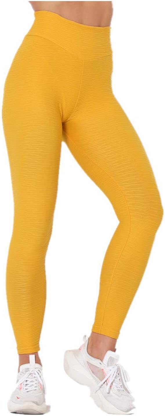 Amazon Bigfanshu 女性アンチセルライトヨガパンツスポーツレギンスプッシュアップタイツジムエクササイズハイウエストランニングアスレチックパンツ ロングパンツ 通販