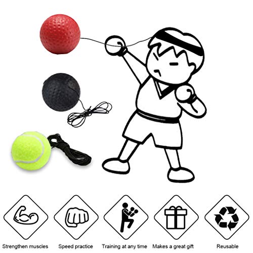 Dioxide-Reflejo-de-Boxeo-Ball-Boxing-Ball-Fight-Ball-Cabeza-Pelota-Reflex-Training-Ball-para-Fight-MMA-Mejorar-Las-Reacciones-del-AdultoNio-de-Velocidad-la-Coordinacin-Mano-Ojo