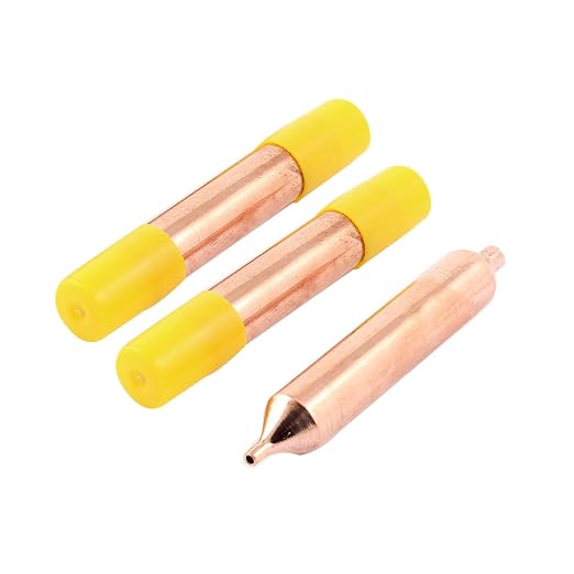 Diseño de tubo para nevera nevera filtro seco tono de cobre de 3 ...