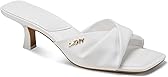 DKNY Womens Jolaine Twist Heel Sandal Mule