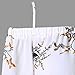 Cold Off The Shoulder Short Sleeve Flowy Trendy Embroidered Shirt for Women
