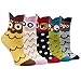 Robibabi Cotton Women Socks Casual Patterned Funny Socks Cute Cartoon Socks (RB-A001C)