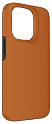 iPhone 15 Pro Matte Burnt Orange Color Case