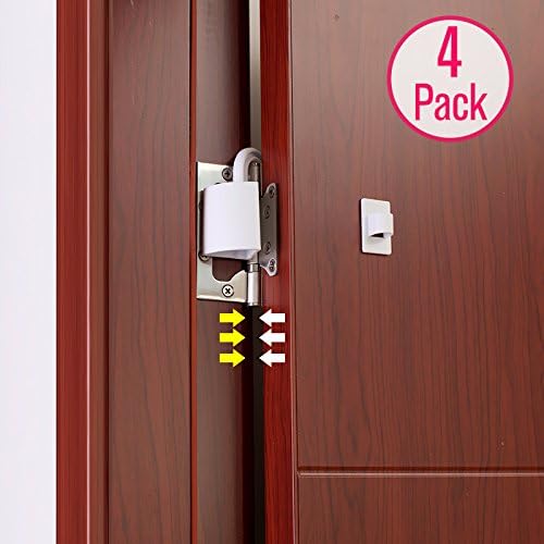 Eudemon Child Proofing 4pack Plastic Door Stoppers Finger Pinch Guards