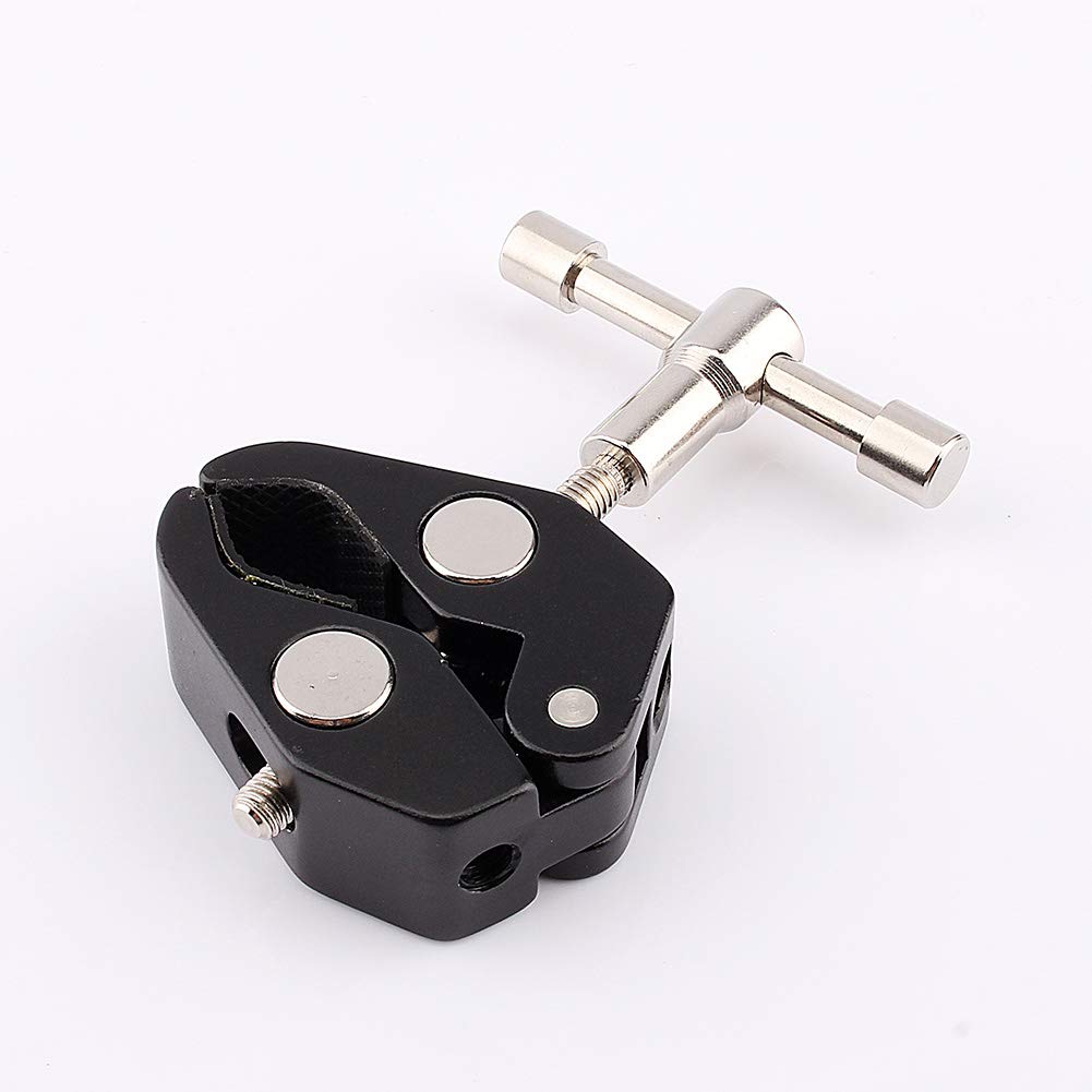 EBTOOLS Super DSLR Clamp,Magic Multi-function Arm Crab Clamp Pliers Clip Bracket Replacement for DSLR Camera