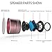 NUBWO Portable Bluetooth Speaker with Mic/Speakerphone,AUX Line,Memory Card Playback Smartphones for Apple/Android Phone (Rose Gold)