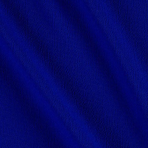 Bubble Crepe Solid Electric Blue Fabric By The Yard