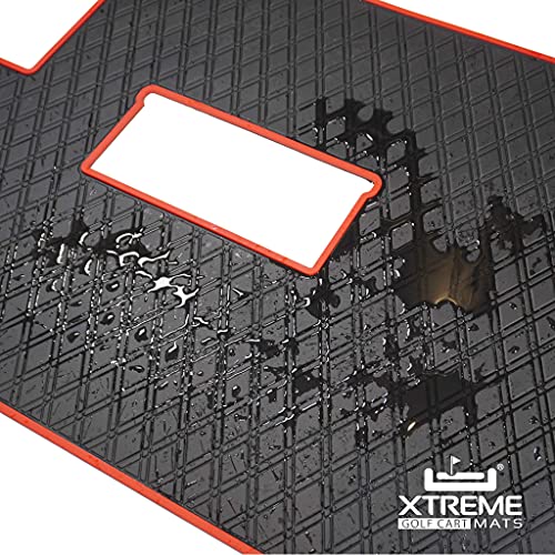 Xtreme Mats Club Car Golf Cart Mat, Full Coverage Floor Liner Fits