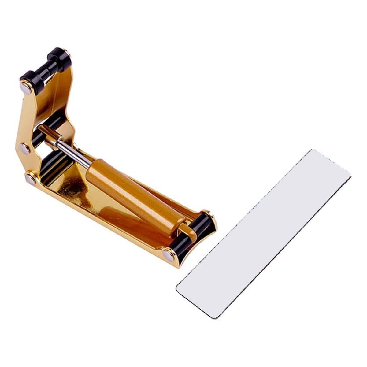 Alnicov Piano Slow Soft Fall Device Hydraulic Pressure Fallboard Decelerator Keyboard Cover Descend Control Devic(Gold)