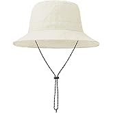 Zando Waterproof Bucket Hat for Woman Men Rain Hat UPF 50+ Sun Hats for Women Packable Outdoor Hiking Safari Fishing Hat