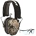 Walker's Game Ear Razor Slim Electronic Muff (Kryptek Camo) BUNDLED with Clear Lens Shooting Glasses