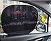 Car Window Shade - 4 Pack Cling Car Side Windows Sunshade PCV Electrostatic Film Blocks Over 99% of Harmful UV Rays - 2 Size(20