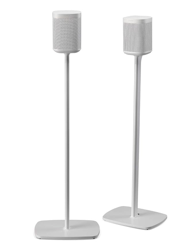Flexson Floor Stand for Sonos One and Sonos PLAY1 White (pair) Amazon.co.uk HiFi & Speakers