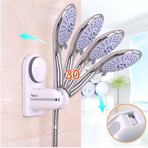 Gaoyu Adjustable Handheld Showerhead Bracket Holder, Plastic Bathroom