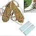 SSJ Tabi Socks Sandals Bleach Cosplay Bleach Wind Straw Sandals (L, Tabi+Socks)
