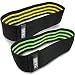 Tribe Lifting Resistance Hip Bands | Leg Band for Hip Work Out or Physical Therapy | Resistance Loops, Non-Slip Elastic Grippy Inner Layer | Men and Women | Black