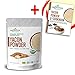 Yacon Root Powder Natural Sweetener - Sugar Substitute Sugar-Free Keto Paleo and Vegan - Wellness and Weightloss Prebiotic Diet Friendly Pure Raw Plant Extract - USDA Organic 8oz by Alovitox
