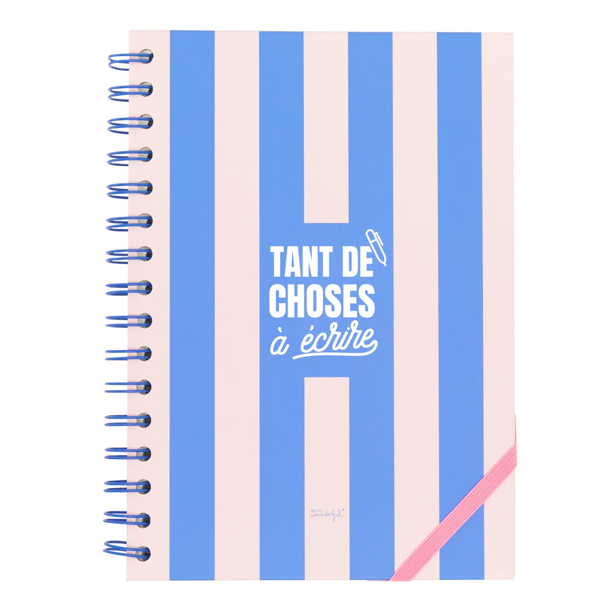 Mr. Wonderful Pink A5 Notebook - So Many Things To Write On