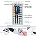 LED Strip Lights, 32.8 ft RGB Flexible Led Light Strip 600 LEDs, SMD 5050 Mood Lights, 44 Key IR Remote RGB Control for Indoor and Outdoor DIY Decoration,12V 5APower, IP65 Waterproof Dustproof