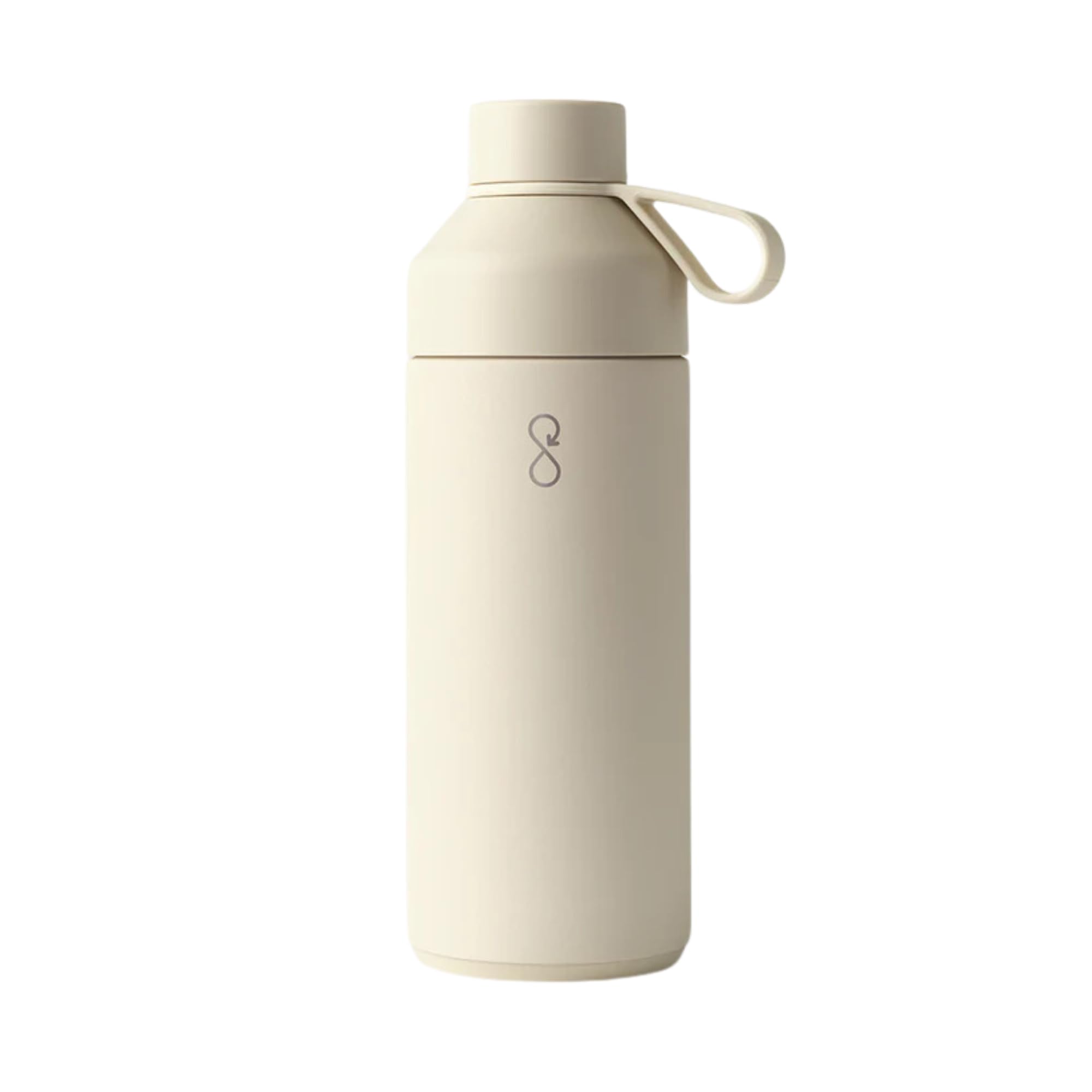 Ocean Bottle Big 1l | Stainless Steel Water Bottle | Reusable & Sustainable | Keeps Drinks Cold & Hot | Eco Friendly Gift (Sand Stone)