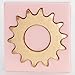 Silicone Steampunk Gear Mold Food Safe Fondant, Chocolate, Candy, Resin, Polymer Clay Mold. Flexible easy to use.