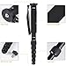 Andoer A-555 6-Section Aluminum Monopod, Camera Monopod 61.4 inch Max. Height and 15inch Min. Height for Nikon Canon Sony Pentax Camera