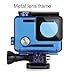 SOONSUN Transparent Blue 40M Underwater Waterproof Protective Standard Housing Case Cover for GoPro Hero 3 3Plus 4 Camera