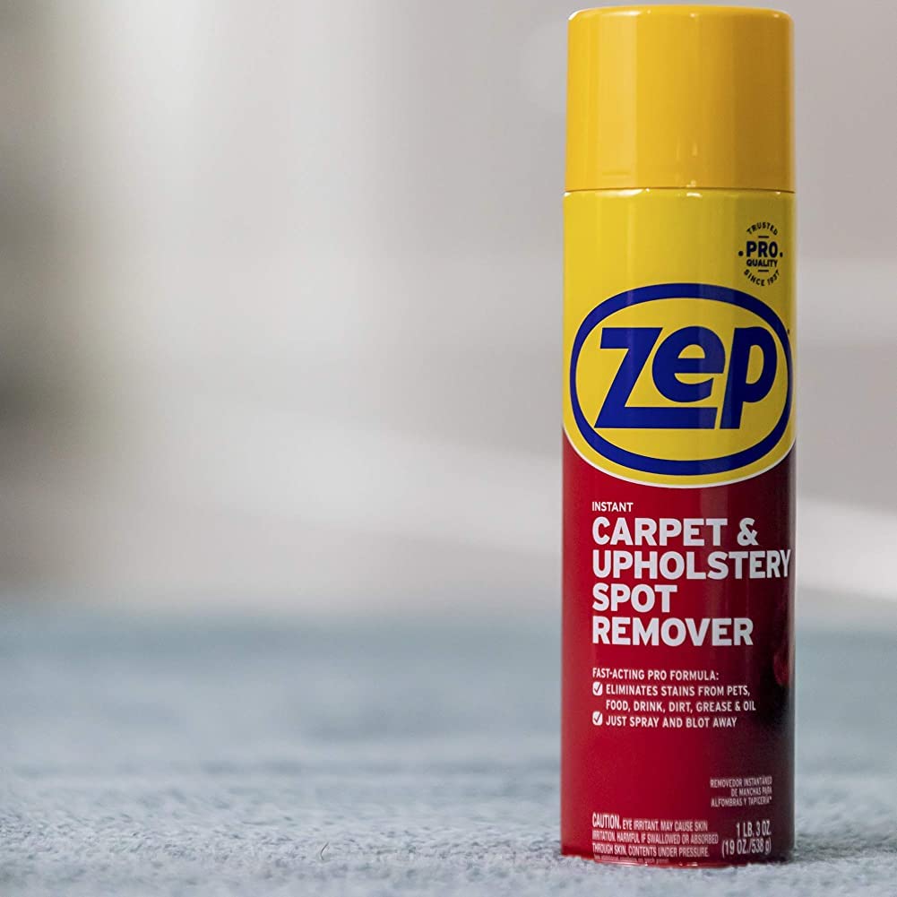Zep ZUSPOT19 Instant Spot and Stain Remover, 19 oz