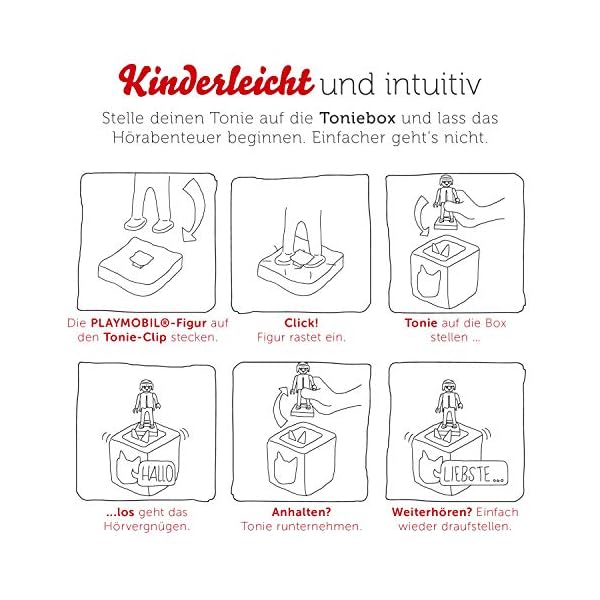 tonies Hörfigur für Toniebox, Die Playmos – Das Turnier auf der Königs-Ritterburg, für Kinder ab 5 Jahren, Spielzeit ca… – Bild 7