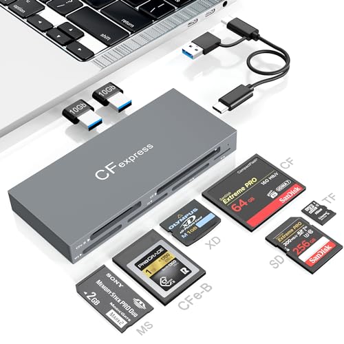 8 in 1 CFexpress Type B Card Reader Hub