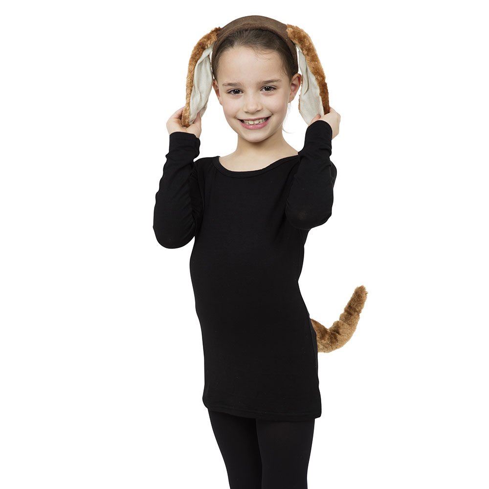 Dog Set (Ears + Tail) (DARK BROWN)