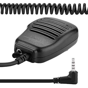Handheld Schouder Luidspreker Mic Microfoon Walkie Talkie Mic Accessoires 1 Pin 3.5mm Plug voor VX-110, VX-150, VXF-1…