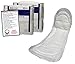 Curity Maternity Pad Heavy 4.33" x 12.25" (2 Packs of 14) - Plus Vakly Postpartum Guide (2) primary