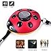 130DB Emergency Personal Alarm Key Chain,iDaye Ladybug-Shaped Safety Guard Supplies,Azan alarm,Protection Device with flash work for women/kids/elderly/owls and adults,Flashlight & Bag Decoration
