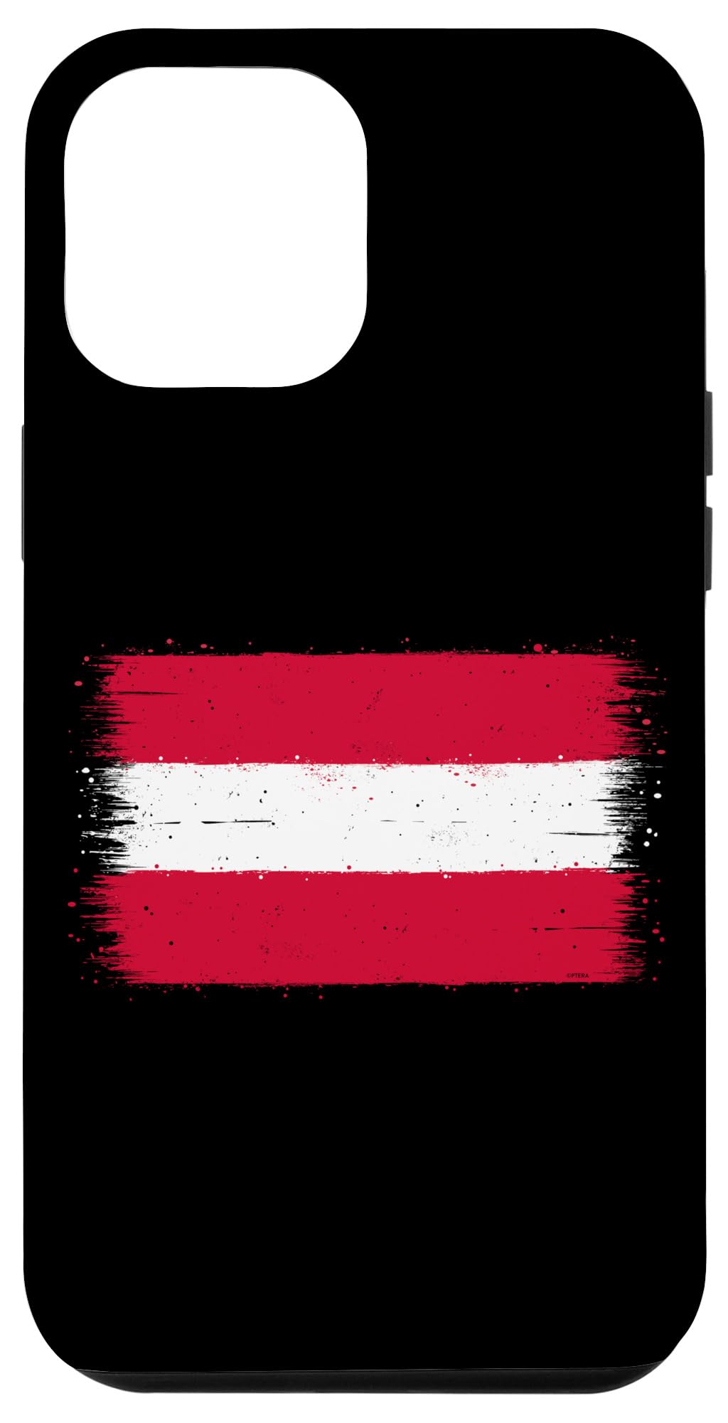 iPhone 12 Pro Max Vintage Austria Flag for Expat on Austrian National Day Case