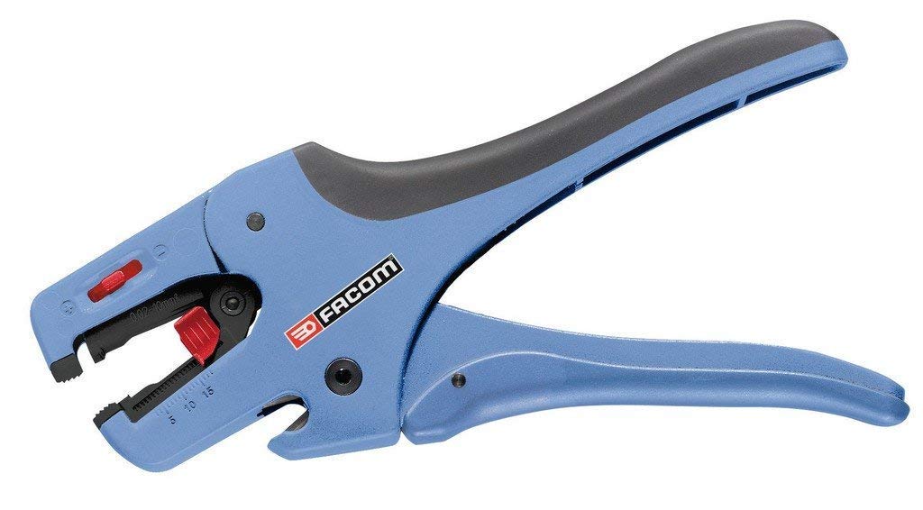 Facom 793936 Swingo Automatic Wire Stripper, 0.02mm to 10mm Stripping Capacity, AWG-32-8