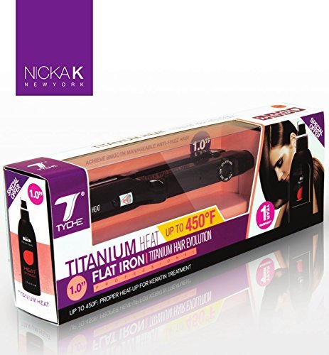 tyche titanium heat 450 flat iron