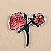 11PC Rose And Flower Floral Collar Sew Patch DIY Embroidered Sew Iron on Patch Chinese Style by Perman