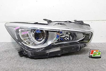 Amazon スカイライン V37 Yv37 Hv37 Hnv37 Zv37 後期 右ヘッドライト ランプ Led レベライザー Koito 100 日産 中古 ヘッドライト本体 車 バイク