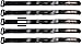 5 Pack 20mm x 300mm HD Rubberized Battery Straps Non-Slip - Apex RC Products #3031