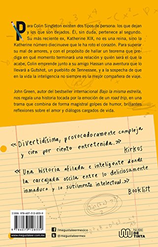 El teorema Katherine /An Abundance of Katherines (Spanish Edition)