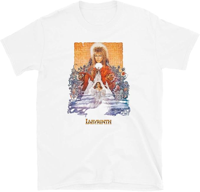 Labyrinth TShirt, Fantasy Shirt, 80s tee, Labyrinth Merchandise, David Bowie, Retro Shirt Movie