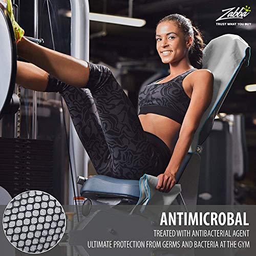 OlimpiaFit-Set-of-3-Microfiber-Towels-Fast-Drying-Gray-Travel-Backpacking-Yoga-Swimming-Sports-Fitness-Exercise-Gym-Body-Face-Sweat-Towel