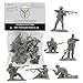 CC CIVIL WAR Confederate Plastic Soldiers - 44th Tennessee 12 GRAY 1:32 Figures