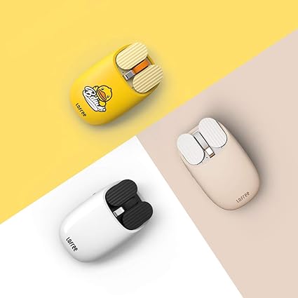 Amazon Lofree Bluetooth ワイヤレス マウス 無線 2 4g 5dpiモード Usb充電 おしゃれ Mac Pc Laptop Macbook Windows Linus Os Android Iosに対応 省エネルギー 持ち運び便利 かわいい オフィス 旅行 出張 に最適 イエロー Yuefan マウス 通販